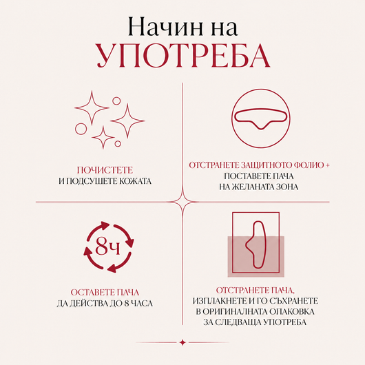 Комплект Силиконови Пачове за Тяло